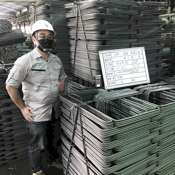 堅持以耐震標章工法作鋼筋廠驗及實驗室試驗