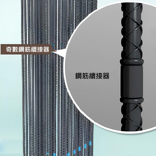 堅持柱筋錯層續接